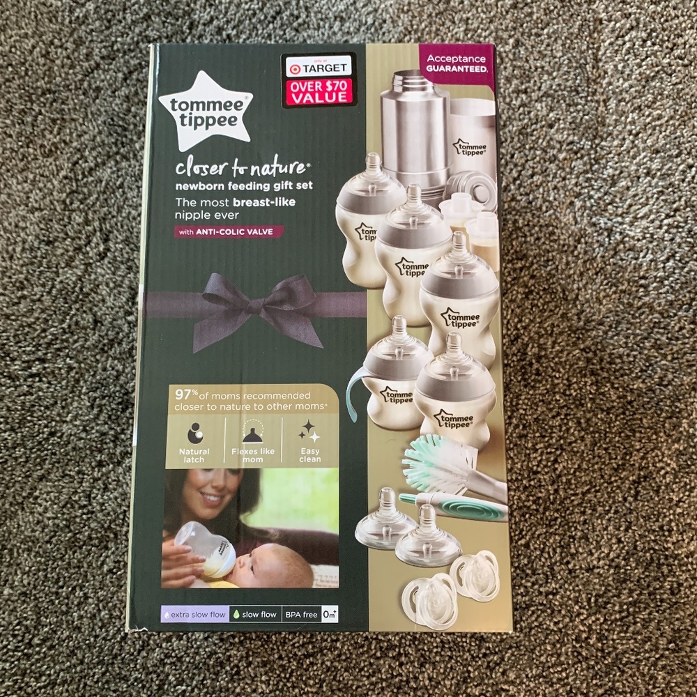 BRAND NEW Tomee Tippee Newborn Feeding Kit